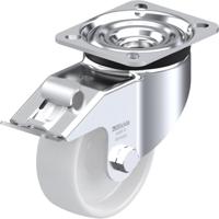 Blickle LK-PO 100G-1-FI Zwenkwiel met rem Wieldiameter: 100 mm Draagvermogen (max.): 280 kg 1 stuk(s) - thumbnail