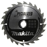Makita Cirkelzaagblad voor Hout | Ø 165mm Asgat 20mm 24T - B-32904 - thumbnail