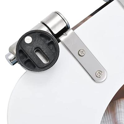 VidaXL Toiletbril met soft-close deksel schelp mdf