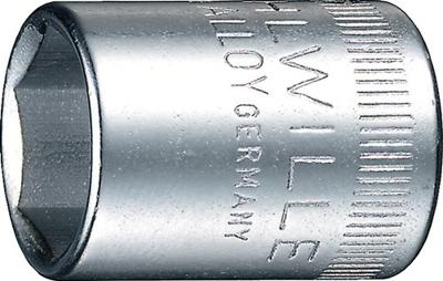 Stahlwille dop 6k 1/4"-9mm