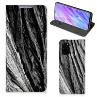 Book Wallet Case Samsung Galaxy S20 Plus Boomschors Grijs - thumbnail