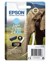 Epson Elephant Singlepack Light Cyan 24XL Claria Photo HD Ink - thumbnail
