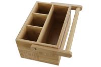 Bestekorganizer DKD Home Decor Natuurlijk Bamboe 27 x 16,5 x 11,5 cm - thumbnail