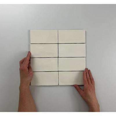 Atlas Ivory Brillo 7.5x15