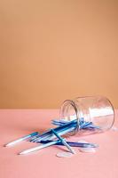 Kaarsen Blauw Shades of Blue 10cm (24st) - thumbnail