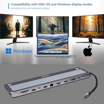 USB-HUB Ewent EW1150 Grijs