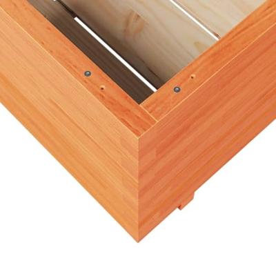 Plantenbak 70x70x49,5 cm massief grenenhout wasbruin Plantenbak 70x70x49,5 cm massief grenenhout wasbruin