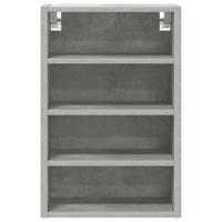 Hangkast 40x29,5x60 cm bewerkt hout betongrijs - thumbnail