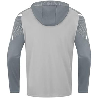 JAKO 6822 Jas Met Kap Performance - Zachtgrijs/Steengrijs - XL