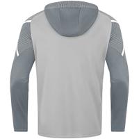 JAKO 6822 Jas Met Kap Performance - Zachtgrijs/Steengrijs - 4XL - thumbnail