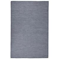 VidaXL Buitenkleed platgeweven 120x170 cm blauw - thumbnail