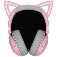 RAZER Kraken Kitty BT V2 Over Ear koptelefoon Bluetooth Stereo Kwarts, Pink Gamen - thumbnail