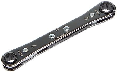 Stahlwille 41130708 25 7 X 8 RATSCHENRINGSCHLUESSEL Dubbele ringsleutelratelset Sleutelbreedte (metrisch) 7 - 8 mm - thumbnail