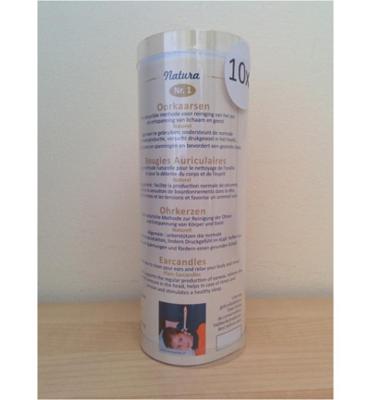 Natura Oorkaarsen naturel nr. 1 10 Stuks
