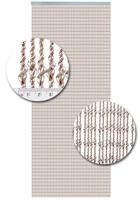 Vliegengordijn Kunststof Pisa Transparant - 100cm x 240cm - thumbnail