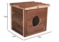 TRIXIE NATURE JERRIK SPEELHUIS HAMSTER 15X14X13 CM - thumbnail
