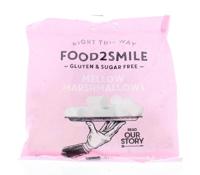 Food2Smile Marshmallows suikervrij glutenvrij lactosevrij 50 Gram - thumbnail