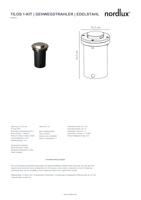 Nordlux GrondspotTilos RVS - 96409934 - thumbnail
