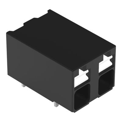 WAGO 2086-3202 Printklem 1.50 mm² Aantal polen 2 Zwart 1 stuk(s)