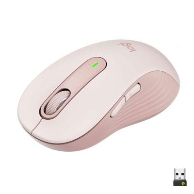 Logitech Signature M650 Large Roze Draadloze Muis Logitech Signature M650 Large Roze Draadloze Muis