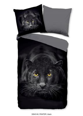 Pure Dekbedovertrek Black Panther-2-persoons (200 x 200/220 cm)