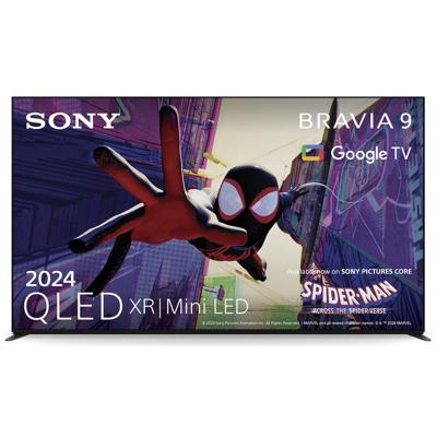 Sony BRAVIA 9 QLED (XR l Mini LED), 190 cm (75 inch), 4K HDR Google Smart TV (2024), speelfuncties voor Playstation 5, IMAX geoptimaliseerd, Dolby Vision Atmos, Chromecast, AirPlay, 120 Hz 75XR90