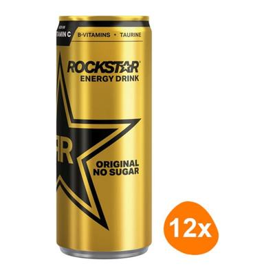 Rockstar - Energy Drink Original No Sugar - 12x 250ml