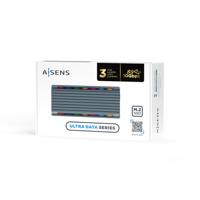 Hard drive hoes Aisens ASM2-RGB011GR Grijs - thumbnail