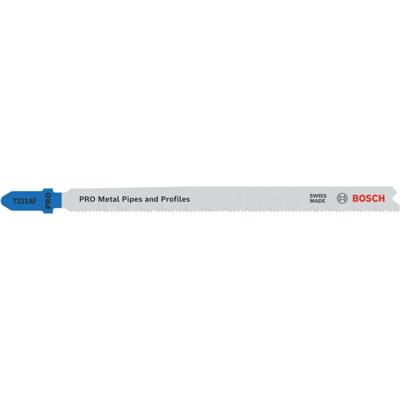 Bosch Accessories 2608655126 PRO Metal Pipes and Profiles T321AF decoupeerzaagblad, 132 mm, 25-delig 25 stuk(s) Bosch Accessories 2608655126 PRO Metal Pipes and Profiles T321AF decoupeerzaagblad, 132 mm, 25-delig 25 stuk(s)