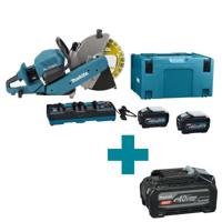 Makita CE002GT202X Accu Doorslijper 355mm 2 x AWS XGT 40V Max 5.0Ah (2st.) - thumbnail