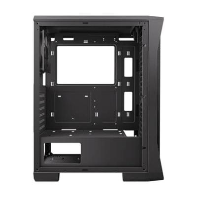 Antec ax20 midi tower behuizing (zwart | 3x usb-a | tempered glass)