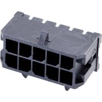Molex 430451000 Male header, inbouw (standaard) Totaal aantal polen: 10 Rastermaat: 3 mm Inhoud: 1 stuk(s) Tray - thumbnail