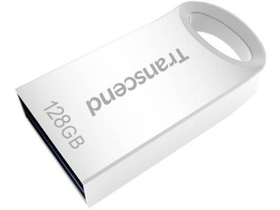 Transcend JetFlash® 710S USB-stick 128 GB Zilver TS128GJF710S USB-A 3.2 Gen 1