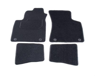 Automatten op maat - zwart stof - Audi TT 8N 1998-2006