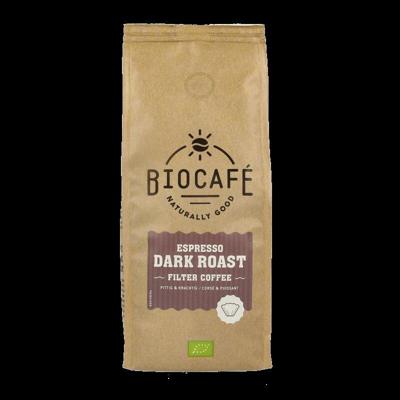 Biocafé Filterkoffie Espresso Dark Roast Biocafé Filterkoffie Espresso Dark Roast