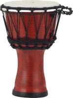 Pearl PBJVR-7/699 Rope Tuned djembe Molten Scarlet 7 inch - thumbnail