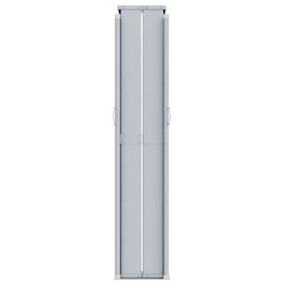 VidaXL Windscherm uittrekbaar 140x1000 cm crèmekleurig