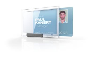 Badge Durable 8922 Pushbox mono 10 stuks Badge Durable 8922 Pushbox mono 10 stuks