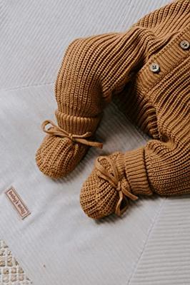 Baby's Only babyslofjes Teddy Soul Caramel Maat