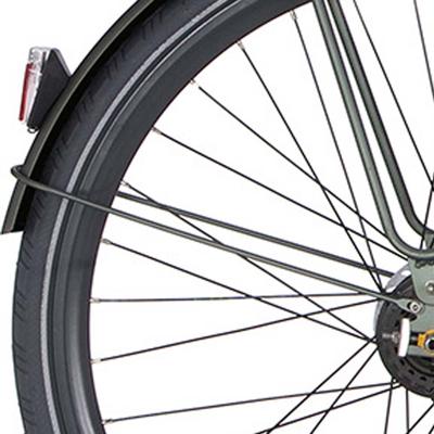 Cortina spatbordstang achter 28 speed matt titanic green