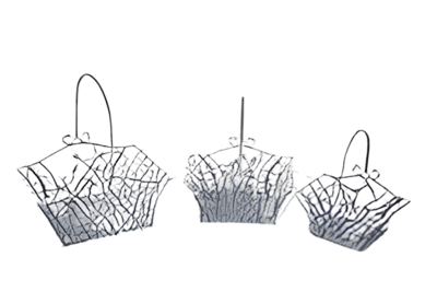 Hengselmand bloem M 30x20x32 cm Buitengewoon de Boet - Buitengewoon de boet