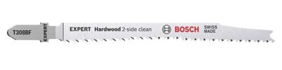 Bosch Accessoires EXPERT Decoupeerzaagblad T308BF 2st Hardwood 2-side clean - 2608901713