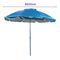 Parasol Marbueno Blauw - thumbnail
