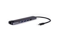 Hub USB CoolBox COO-DOCK-01 Grijs Zilverkleurig - thumbnail