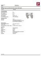 Paulmann Teja 66701 Plafondspot LED GU10 40 W Nikkel (gesatineerd) - thumbnail