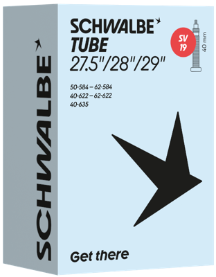 SCHWALBE tube #19 40/62-584/635 sv40 SCHWALBE tube #19 40/62-584/635 sv40