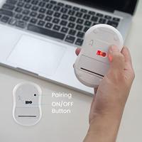 Perixx PERIMICE-802 W Muis Bluetooth Optisch Wit 3 Toetsen 1000 dpi - thumbnail