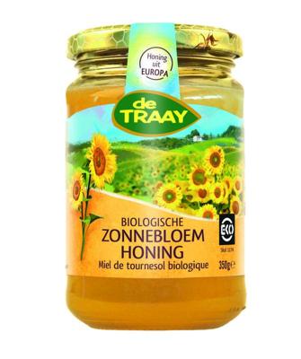 de Traay Traay Zonnebloem honing creme bio 350 Gram