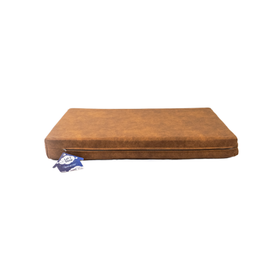 Let&apos;s Sleep Mellow Mattress 125x90x10 Cognac