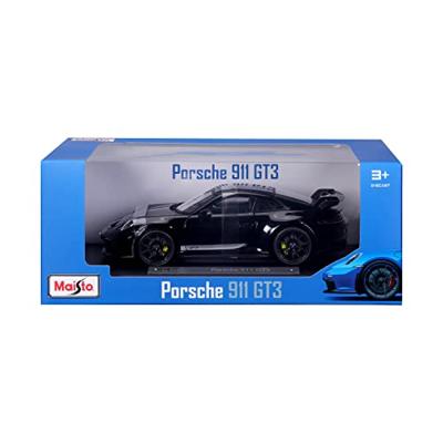 Maisto Porsche 911 GT3 2023, schwarz 1:18 Auto